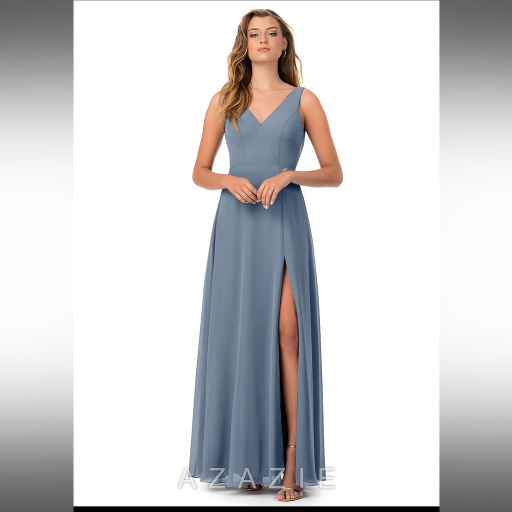 Azazie bridesmaid dress Alma in Twilight. Size A8